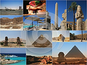 Egypt collage photo