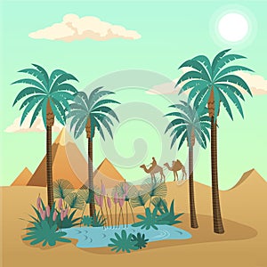 Egypt desert Landscape