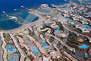 Egypt Hurgada from above