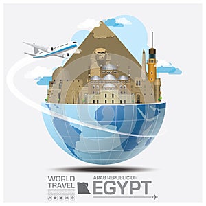 Egypt Landmark Global Travel And Journey Infographic