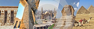 Egypt monuments and landmarks