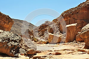 Egypt, the mountains of the Sinai desert