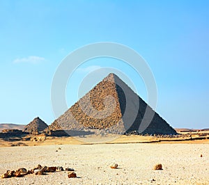 Egypt pyramids in Giza
