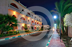 Egypt resort night hdr