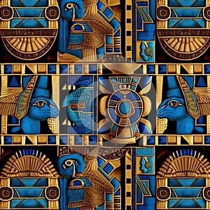 Egypt theme patterns