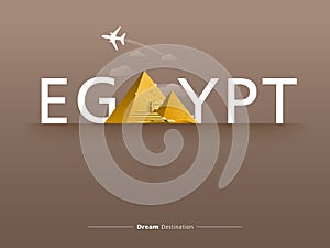 Egypt typography