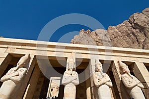 Egypt, west thebes, hatshepsut temple