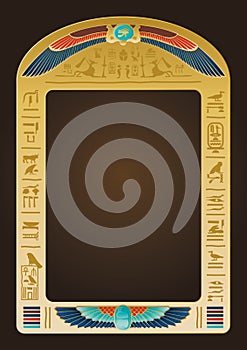 Egyptian Background and Design Elements