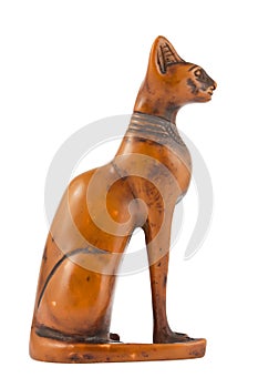 Egyptian cat statue