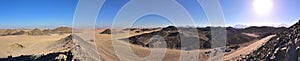 Egyptian desert panorama