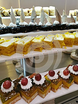 egyptian desserts in the hotel