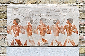 Egyptian fresco