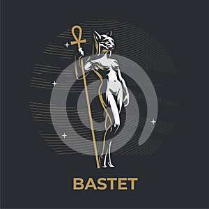 Egyptian goddess Bastet.