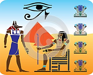 Egyptian hieroglyphics - 10