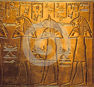 Egyptian hieroglyphics