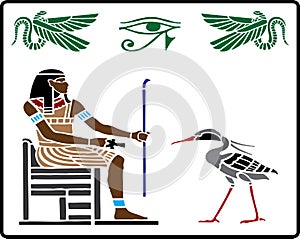 Egyptian hieroglyphics - 5