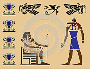 Egyptian hieroglyphics - 6