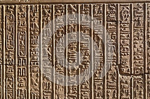 Egyptian Hieroglyphics