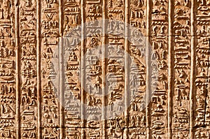 Egyptian Hieroglyphs photo