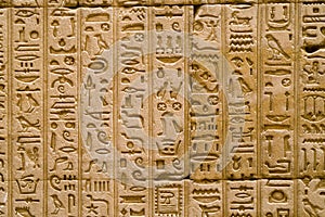 Egyptian hieroglyphs