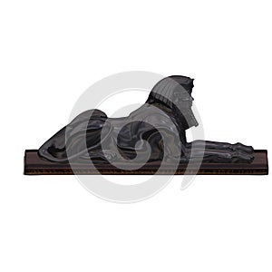 Egyptian human statue