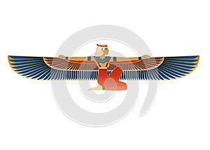 Egyptian Icon Winged Figure