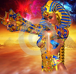 Egyptian Magic! This Powerful female anointed herself Pharaoh of Egypt.