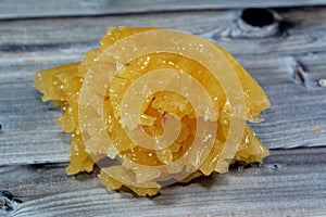 Egyptian Meshabek, It is a rounded sweet made of a deep-fried crunchy batter soaked either in honey or sugar syrup