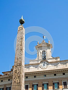 Egyptian Obelisk, Piazza di Montecitorio, Rome