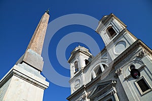 Egyptian Obelisk in Piazza di Spagna