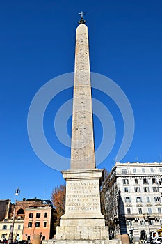 Egyptian Obelisk at the Piazza San Giovanni in Laterano in Rome