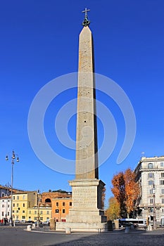 Egyptian obelisk in the Piazza San Giovanni in Laterano in Rome