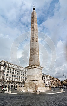 The egyptian obelisk in Piazza San Giovanni photo