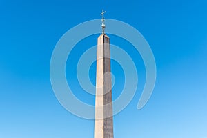 Egyptian obelisk on St Peters square in Vatican City, Rome, Italy