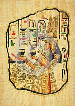 Egyptian painting