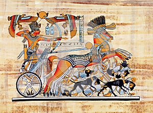 Egyptian papyrus photo