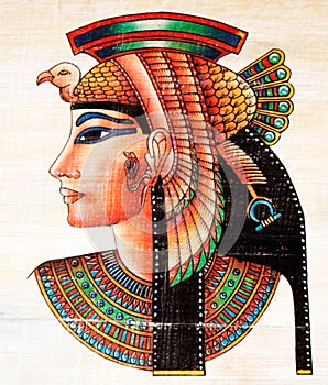 Egyptian Papyrus painting