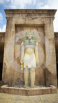 Egyptian Pharaoh Lego model