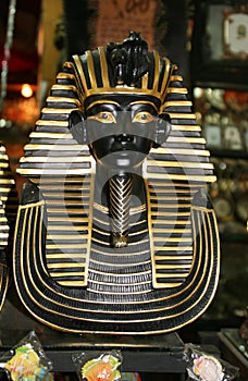 Egyptian pharaon Tutankhamen souvenir photo