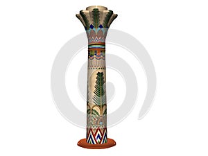 Egyptian Pillar too