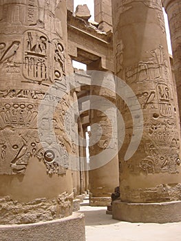 Egyptian pillars