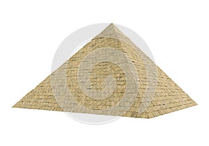 Egyptian Pyramid Isolated