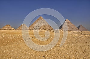 Egyptian pyramids photo