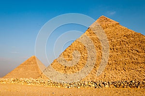 Egyptian Pyramids of the Giza Plateau, Cairo