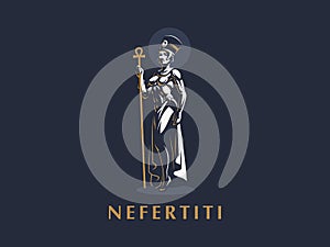 Egyptian Queen Nefertiti or Cleopatra.