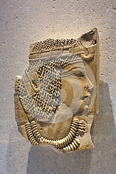 Egyptian Relief, King Amenhotep III, Neues Museum, Berlin, Germany