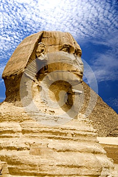 Egyptian Sphinx and Pyramid