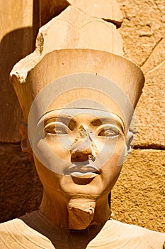 Egyptian statue at Luxor