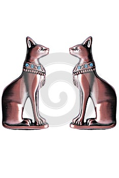 Egyptian statuettes of Bastet