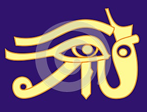 Egyptian symbol Udjat